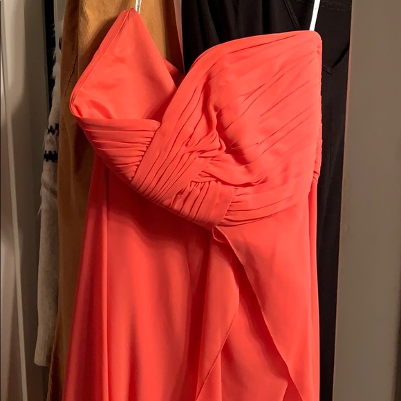 David’s Bridal Guava size 18 hi-low dress - Picture 2 of 5